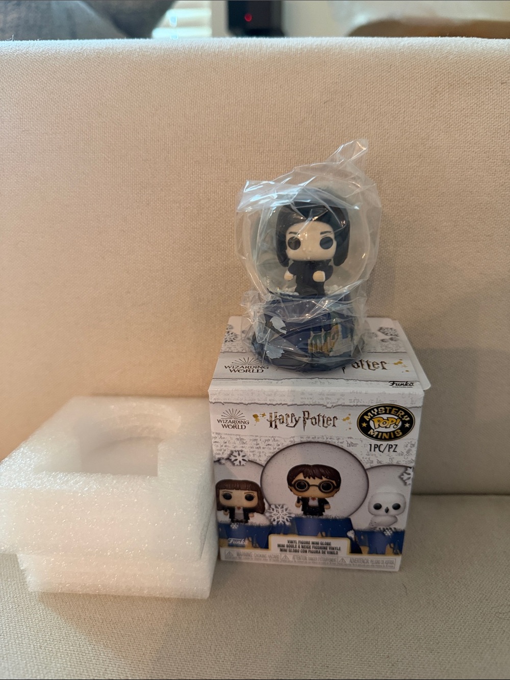 Funko Snape Snow Globe - Harry Potter Mystery Minis Snowglobe Severus Snape 1/36